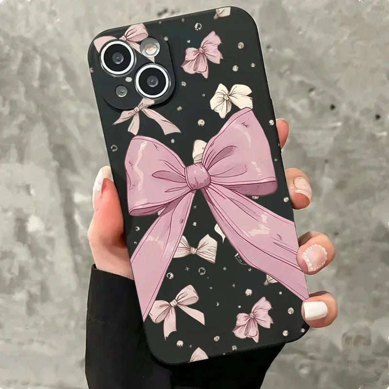 Cute Pink Bowknot Phone Case