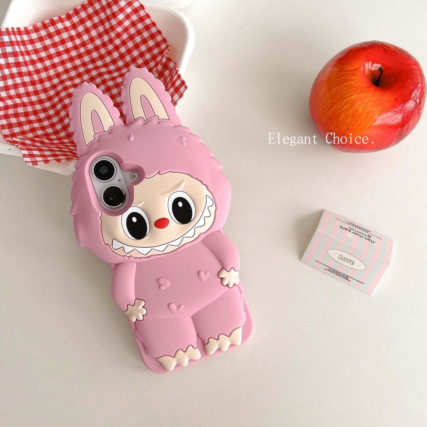 Labubu 3D Soft Silicone Phone Case