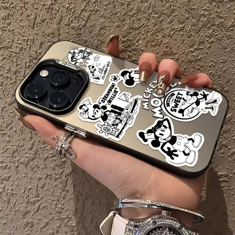 Fashion Sticker Mickey Pattern Phone Case