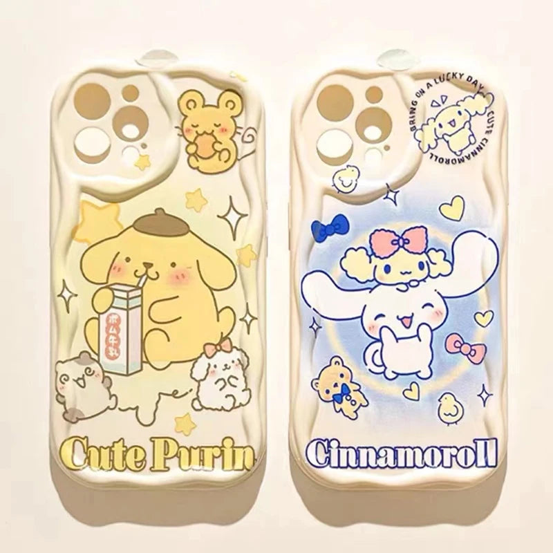 Cute HelloKitty Wave Phone Case
