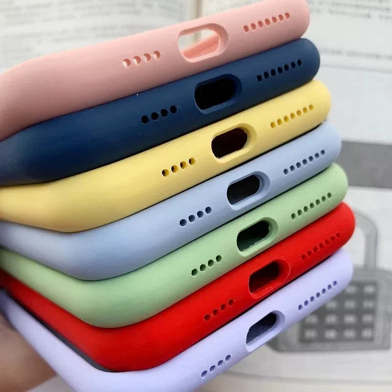 Original Official Apple Silicone Phone Case