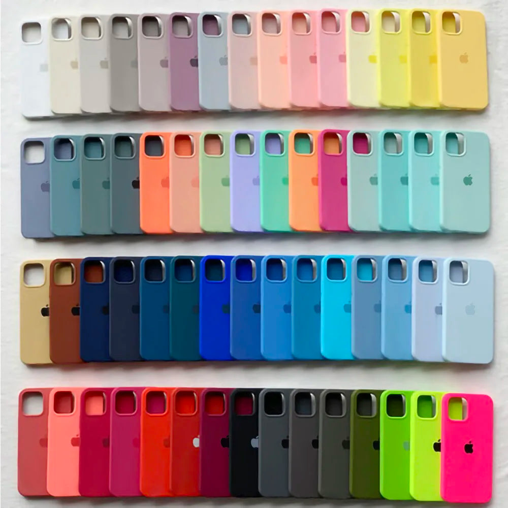 Original Official Apple Silicone Phone Case