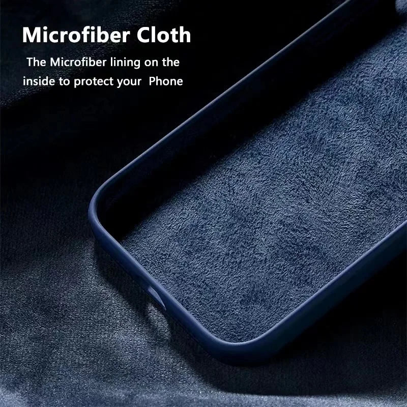 Original Official Apple Silicone Phone Case