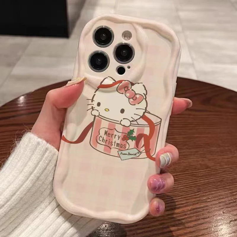 Cute HelloKitty Wave Phone Case