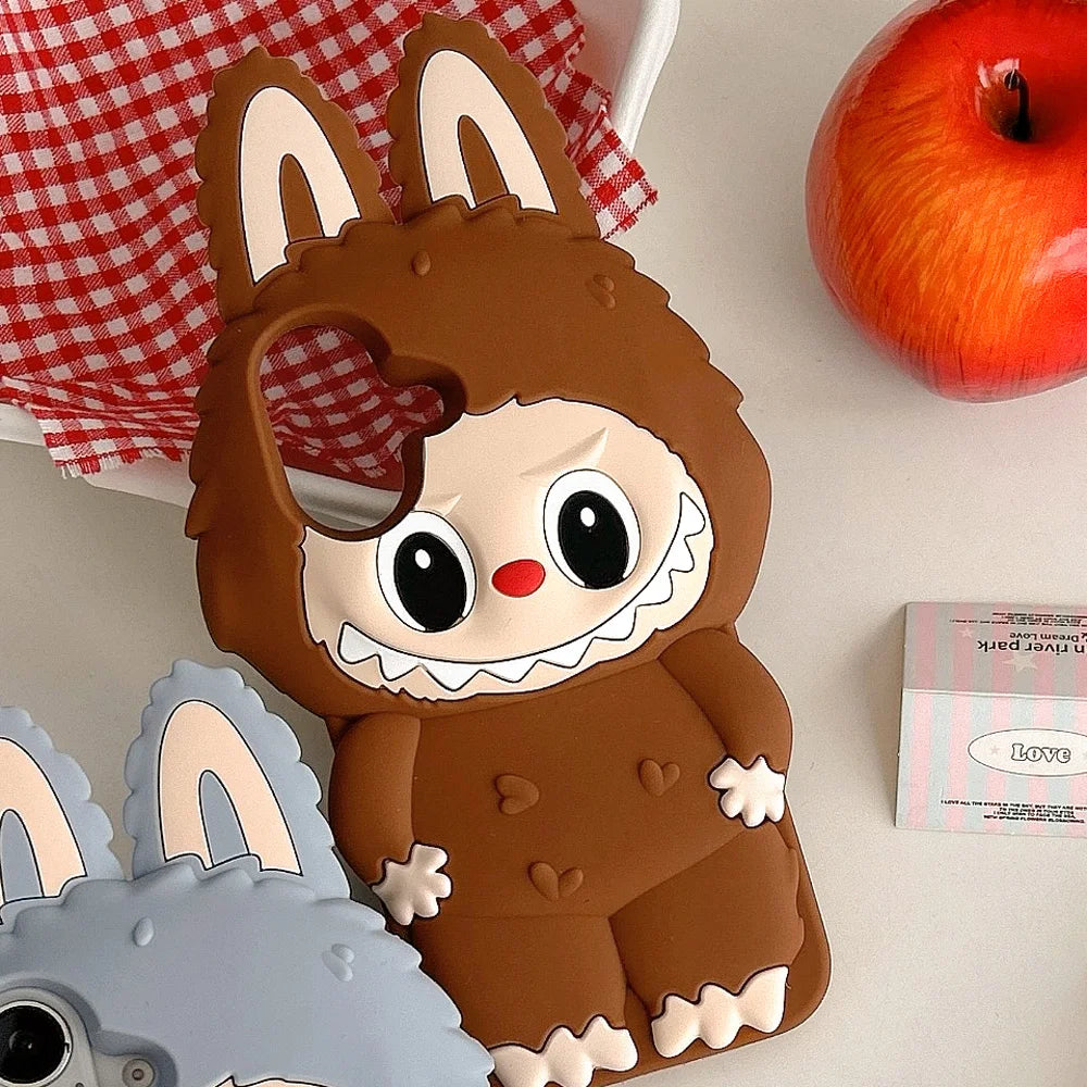 Labubu 3D Soft Silicone Phone Case