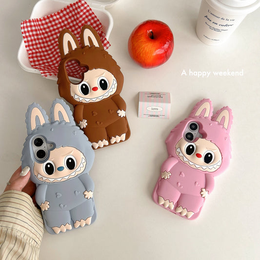 Labubu 3D Soft Silicone Phone Case