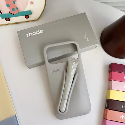 Rhode Autumn Limited Edition Phone Case with Lipstick Box Lip Gloss