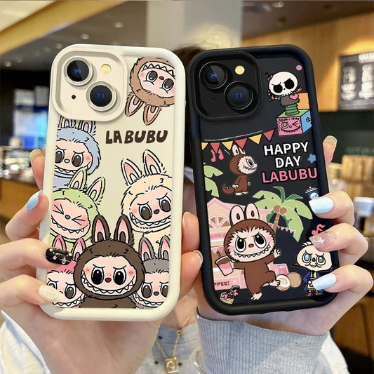 Cute Pop Mart Labubu Cartoon Phone Case