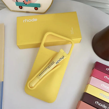 Rhode Autumn Limited Edition Phone Case with Lipstick Box Lip Gloss
