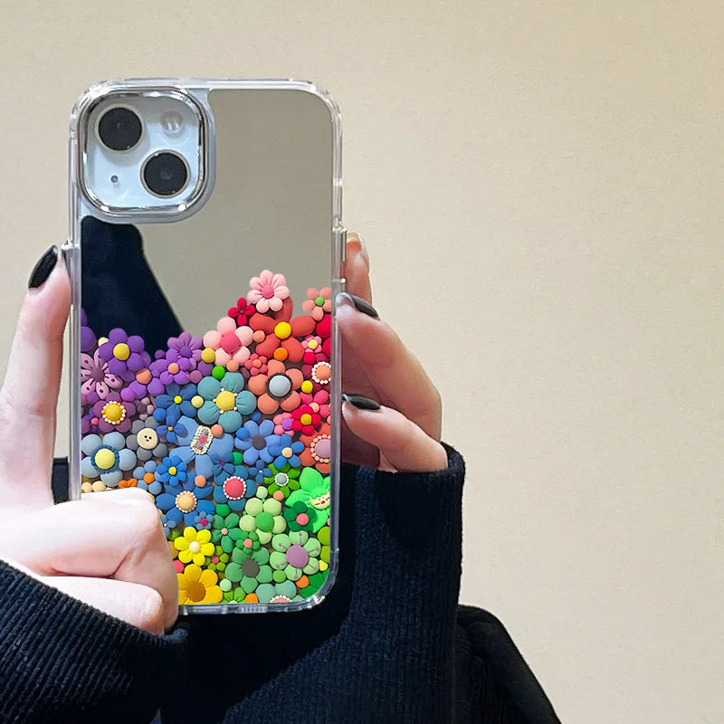 Moon Light Clouds Stars Mirror Phone Case