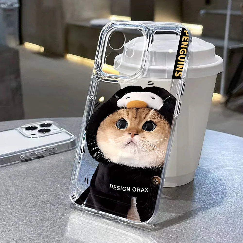 Lovely Cats Cover Cute Cat Phone Case